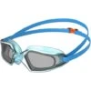 Speedo Hydropulse Junior Goggles - Light Smoke/Pool Blue/Mango -Outlet Swim Goggles Pro Store 12270d658