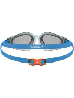 Speedo Hydropulse Junior Goggles - Light Smoke/Pool Blue/Mango -Outlet Swim Goggles Pro Store 12270d658 2
