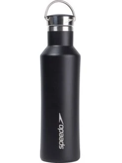 Speedo Metal Water Bottle - Black