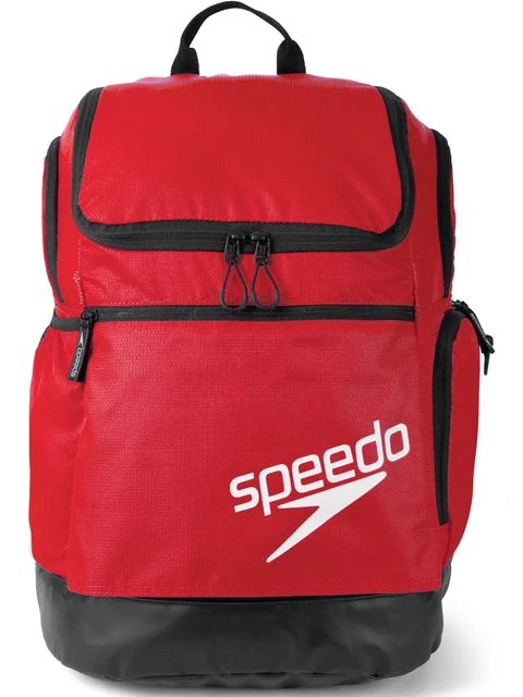 Speedo Teamster 2.0 Backpack - Red 3 Speedo Teamster 2.0 Backpack - Red