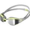 Speedo Fastskin Hyper Elite Goggles - Chrome Mirror/Shark Grey/Spritz -Outlet Swim Goggles Pro Store 1281814556