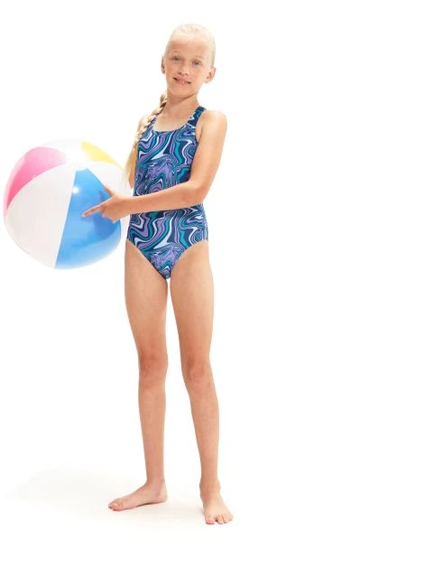 Speedo Medalist One Piece - Miami Lilac/Aquarium 4 Speedo Medalist One Piece - Miami Lilac/Aquarium - Image 2