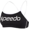 Speedo Crop Top - Black/White -Outlet Swim Goggles Pro Store 133053503
