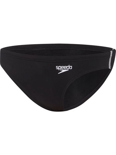 Speedo Endurance+ Basic Bikini Bottoms - Black/White 3 Speedo Endurance+ Basic Bikini Bottoms - Black/White