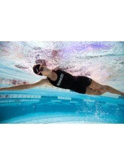 Speedo Leaderback Sport Legsuit - Black/White -Outlet Swim Goggles Pro Store 133073503 4