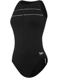 Speedo Spirit Turbo One Piece - Black/White