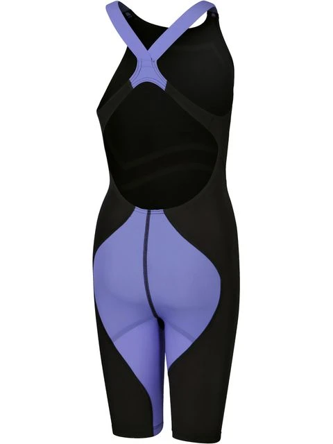 Speedo Fastskin Junior LZR Ignite Kneelength - Black/Miami Lilac 4 Speedo Fastskin Junior LZR Ignite Kneelength - Black/Miami Lilac - Image 2