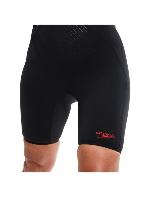 Speedo HydroPro Kneelength - Black/Red 10 Speedo HydroPro Kneelength - Black/Red - Image 9