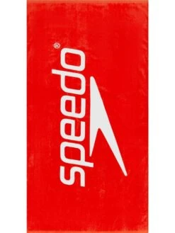 Speedo Logo Towel - Red/White