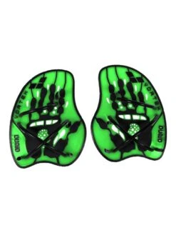 Arena Vortex Evolution Hand Paddle Green