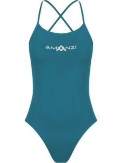 AMANZI Tie Back One Piece - Bermuda