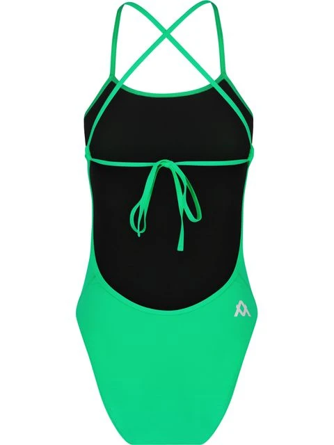 AMANZI Tie Back One Piece - Emerald 4 AMANZI Tie Back One Piece - Emerald - Image 2