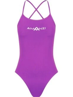 AMANZI Tie Back One Piece - Fandango