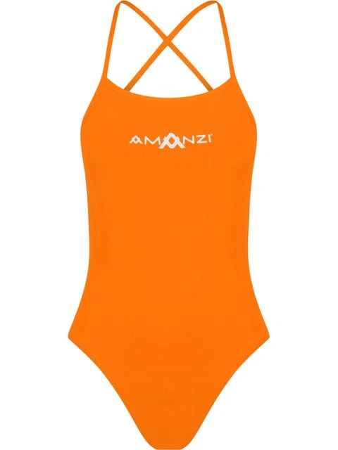 AMANZI Tie Back One Piece - Sherbet 3 AMANZI Tie Back One Piece - Sherbet