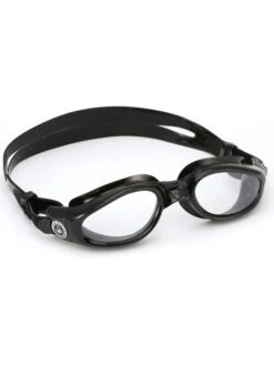 Aqua Sphere Kaiman Clear Goggles - Black -Outlet Swim Goggles Pro Store aqua sphere kaiman clear goggles black 188630