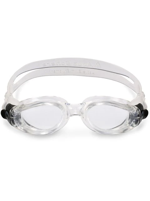Aqua Sphere Kaiman Clear Goggles - Clear & Black 4 Aqua Sphere Kaiman Clear Goggles - Clear & Black - Image 2