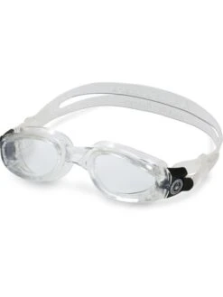 Aqua Sphere Kaiman Clear Goggles - Clear & Black