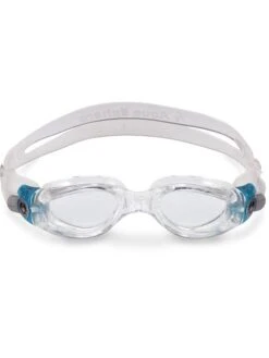 Aqua Sphere Kaiman Compact Clear Goggles - Clear & Turquoise 10 Aqua Sphere Kaiman Compact Clear Goggles - Clear & Turquoise -Outlet Swim Goggles Pro Store aqua sphere kaiman ladies clear goggles clear aqua 171300 1
