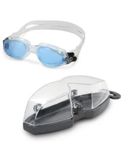 Aqua Sphere Kaiman Tinted Goggles - Clear & Black -Outlet Swim Goggles Pro Store aqua sphere kaiman tinted goggles clear black 188590 5