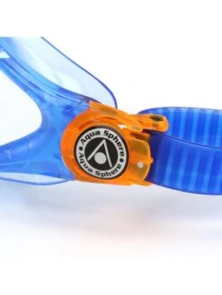 Aqua Sphere Kayenne Junior Clear Goggles - Blue & Orange -Outlet Swim Goggles Pro Store aqua sphere kayenne junior clear goggles blue orange 170970 4