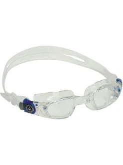 Aqua Sphere Mako 2.0 Clear Goggles - Clear & Blue -Outlet Swim Goggles Pro Store aqua sphere mako 20 clear goggles clear blue 189570