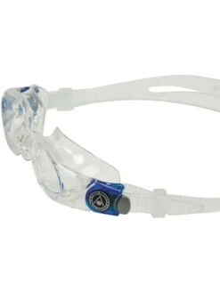 Aqua Sphere Mako 2.0 Clear Goggles - Clear & Blue -Outlet Swim Goggles Pro Store aqua sphere mako 20 clear goggles clear blue 189570 3
