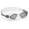 Aqua Sphere Mako 2.0 Smoke Goggles - Clear & Black -Outlet Swim Goggles Pro Store aqua sphere mako 20 smoke goggles clear black 189550