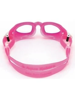 Aqua Sphere Moby Kid Clear Goggles - Pink & White 10 Aqua Sphere Moby Kid Clear Goggles - Pink & White -Outlet Swim Goggles Pro Store aqua sphere moby kid clear goggles pink white 175510 3