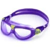 Aqua Sphere Seal Kid 2.0 Clear Swim Mask - Violet -Outlet Swim Goggles Pro Store aqua sphere seal kid 20 violet swim mask 186030 2