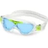 Aqua Sphere Vista Junior Swim Mask - Tinted/Clear/Lime -Outlet Swim Goggles Pro Store aqua sphere vista junior tinted swim mask clear lime 188160 2