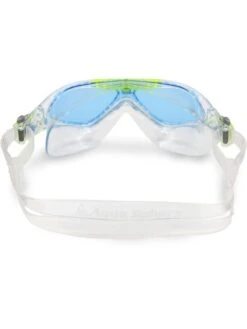 Aqua Sphere Vista Junior Swim Mask - Tinted/Clear/Lime -Outlet Swim Goggles Pro Store aqua sphere vista junior tinted swim mask clear lime 188160 3