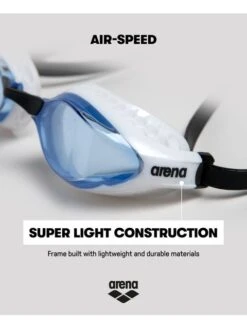Arena Airspeed Clear Goggles - White -Outlet Swim Goggles Pro Store arena airspeed clear goggles clear 20 003150 101 4