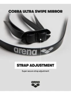 Arena Cobra Ultra Swipe Mirror Goggles - Silver & Pink -Outlet Swim Goggles Pro Store arena cobra ultra swipe mirror goggles silver pink 002507 590 19