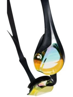 Arena Cobra Ultra Swipe Mirror Goggles - Yellow & Black -Outlet Swim Goggles Pro Store arena cobra ultra swipe mirror goggles yellow black 002507 350 10