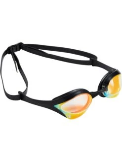 Arena Cobra Ultra Swipe Mirror Goggles - Yellow & Black -Outlet Swim Goggles Pro Store arena cobra ultra swipe mirror goggles yellow black 002507 350 9