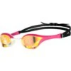 Arena Cobra Ultra Swipe Mirror Goggles - Yellow & Pink