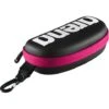 Arena Goggle Case - Black & Fuchsia -Outlet Swim Goggles Pro Store arena goggle case black fuchsia 1e048 509