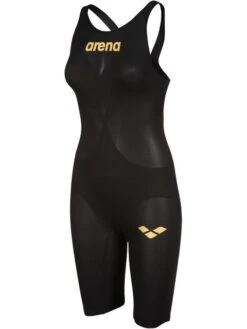 Arena Powerskin Carbon Air 2 Kneelength - Black & Gold
