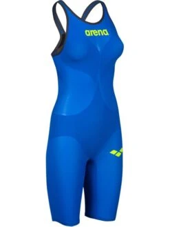 Arena Powerskin Carbon Air 2 Kneelength - Blue, Grey & Yellow -Outlet Swim Goggles Pro Store arena powerskin carbon air 2 kneelength blue grey yellow 001128 853 7