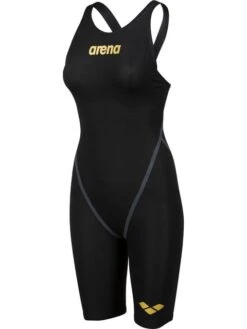 Arena Powerskin Carbon Core FX Kneelength - Black & Gold