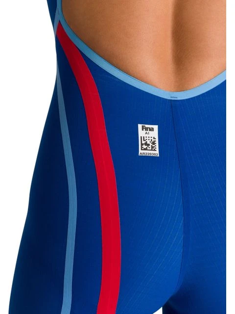 Arena Powerskin Carbon Core FX Kneelength - Ocean Blue 16 Arena Powerskin Carbon Core FX Kneelength - Ocean Blue - Image 14