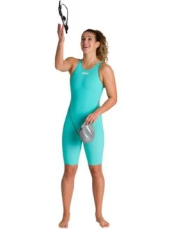 Arena Powerskin ST 2.0 Kneelength - Aquamarine -Outlet Swim Goggles Pro Store arena powerskin st 20 kneelength aquamarine 2a898 681 10