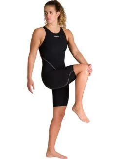 Arena Powerskin ST 2.0 Kneelength - Black -Outlet Swim Goggles Pro Store arena powerskin st 20 kneelength black 2a898 50 9