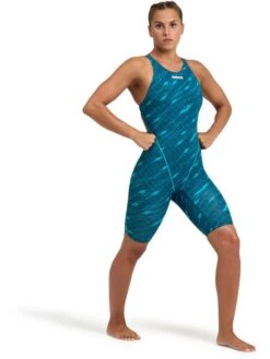 Arena Powerskin ST NEXT Kneelength - Clean Sea Blue -Outlet Swim Goggles Pro Store arena powerskin st next kneelength clean sea blue 006349 101 10