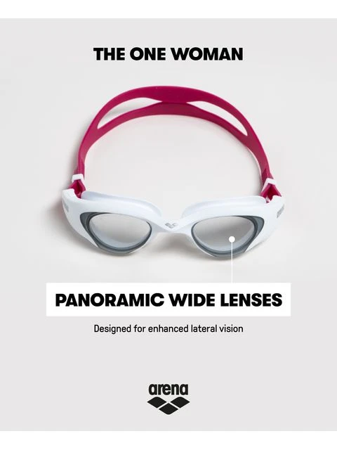 Arena The One Woman Smoke Goggles - White 9 Arena The One Woman Smoke Goggles - White - Image 7