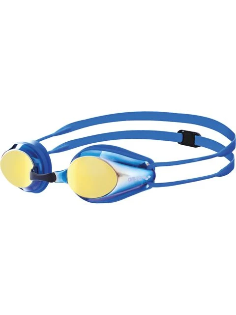 Arena Tracks Junior Mirrored Goggles - Blue 3 Arena Tracks Junior Mirrored Goggles - Blue