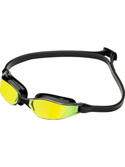 Aqua Sphere Xceed Goggles - Yellow Titanium Mirror/Black/Black 3 Aqua Sphere Xceed Goggles - Yellow Titanium Mirror/Black/Black
