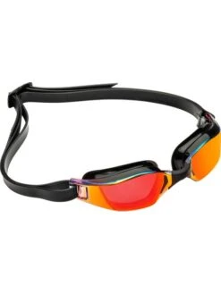 Aqua Sphere XCEED Goggles - Red Titanium Mirror/Black/Black -Outlet Swim Goggles Pro Store black 192300 3