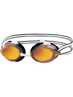 Zoggs Racespex Rainbow Mirror Goggles - Mirrored Orange/White/Black