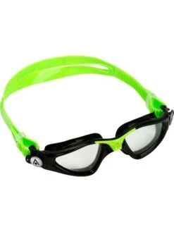 Aqua Sphere Kayenne Junior Goggles - Clear/Black/Bright Green -Outlet Swim Goggles Pro Store bright green 197160 2